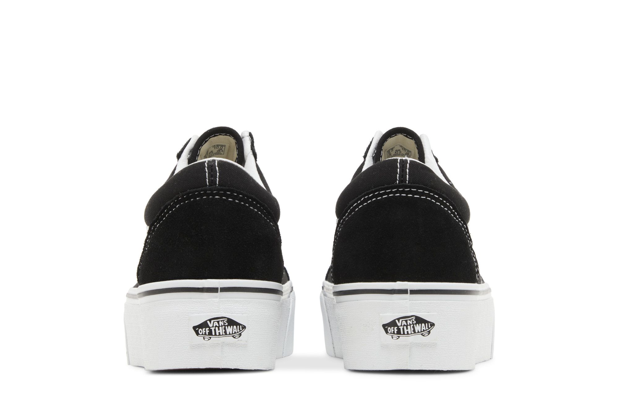 Sizing Vans Old Skool Stackform ''Schwarz Weiß'' VN0A7Q5M6BT