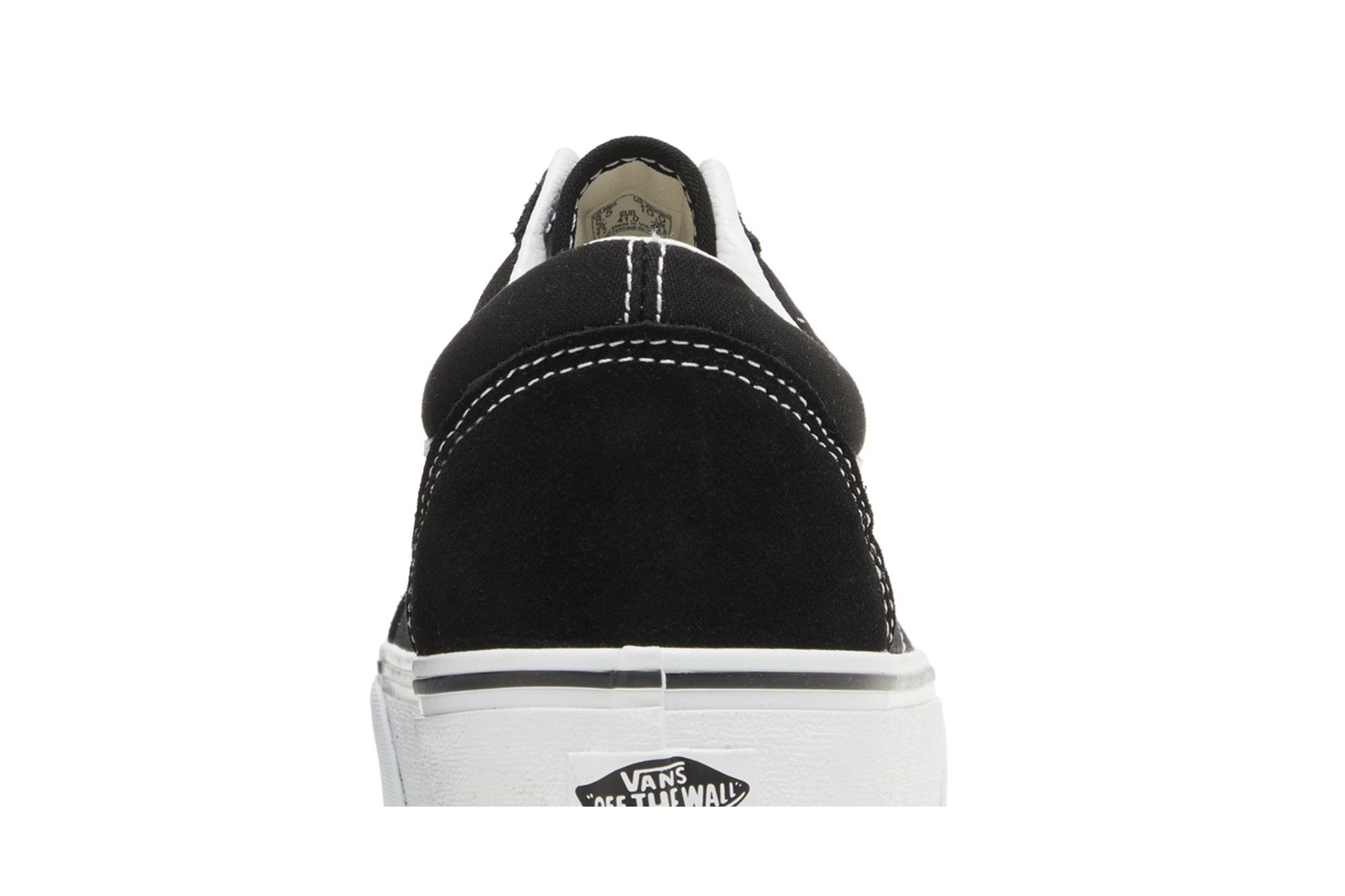 Cheap Vans Old Skool Stackform ''Schwarz Weiß'' VN0A7Q5M6BT