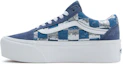 Buy Vans Old Skool Stackform 'Biru Putih' VN0009PZAHU