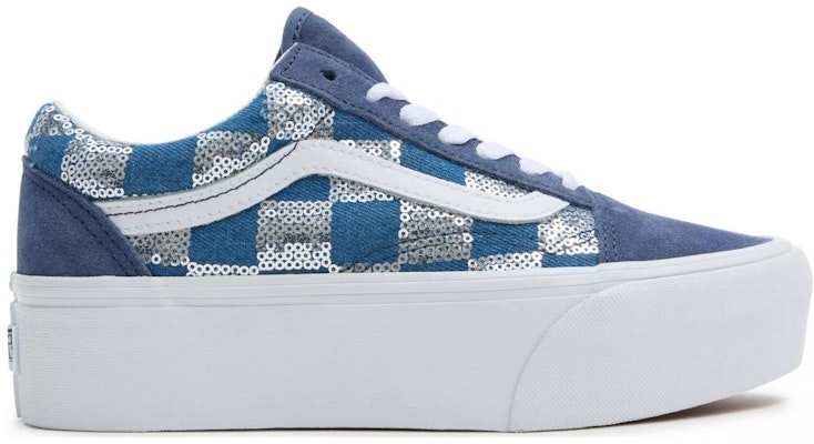 Vans Old Skool Stackform 'Biru Putih' VN0009PZAHU Order Vans Old Skool Stackform 'Biru Putih' VN0009PZAHU