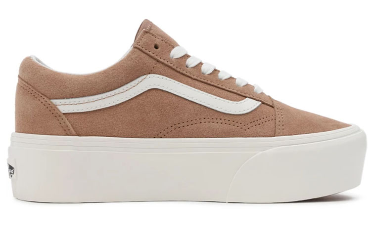 Order Vans Old Skool Stackform ''Marrone Bianco'' VN0A7Q5MB69