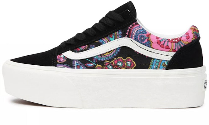 Vans Old Skool Stackform 'Black Pink Blue' VN0A7Q5MBLK Buy Vans Old Skool Stackform 'Black Pink Blue' VN0A7Q5MBLK