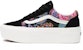 Vans Old Skool Stackform 'Hitam Merah Jambu Biru' VN0A7Q5MBLK