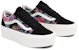 Vans Old Skool Stackform 'Hitam Merah Jambu Biru' VN0A7Q5MBLK