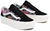 Lookbook Vans Old Skool Stackform 'Hitam Merah Jambu Biru' VN0A7Q5MBLK
