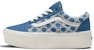 Vans Old Skool Stackform 'Denim Mix' Lelaki Perempuan Kasut Kasual VN0A7Q5MBLU