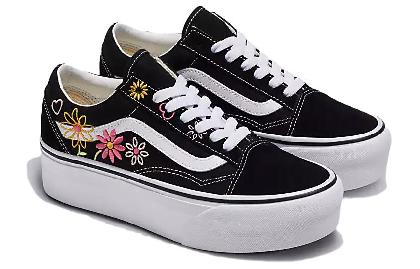 Order Vans Old Skool增高鞋款 '花卉' VN0009PZBPA