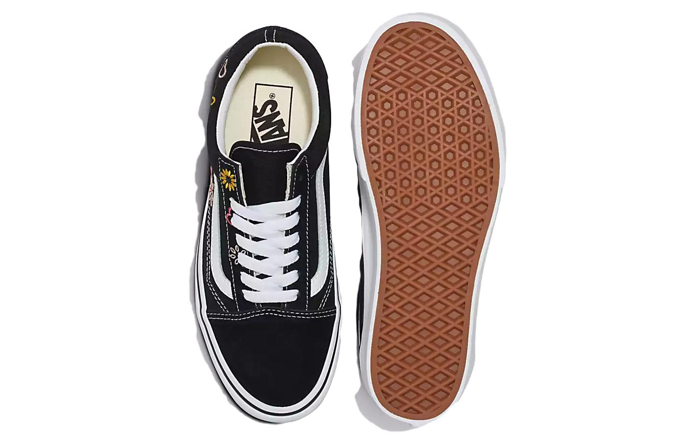 Shop Vans Old Skool增高鞋款 '花卉' VN0009PZBPA