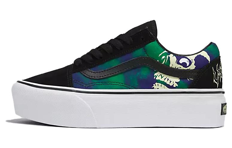 Vans Old Skool Stackform 'Glow-In-The-Dark Skull Print' VN0009PZCJI