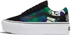Vans Old Skool Stackform 'Cetakan Tengkorak Bercahaya Dalam Gelap' VN0009PZCJI