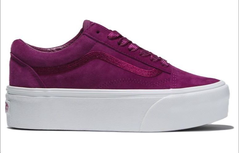 Order 반스 올드스쿨 스택폼 (모노 퍼플) VN0009PZDRV