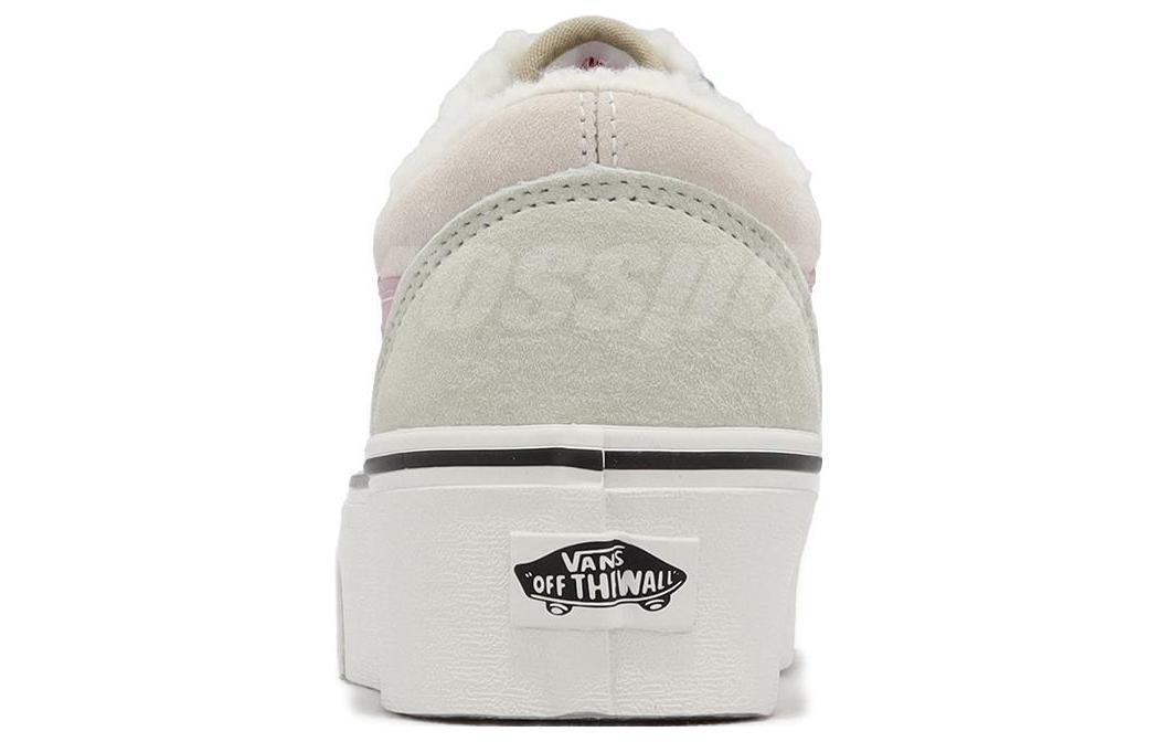 Lookbook Vans Old Skool Stackform ‘豬皮絨毛’ VN0A7Q5MMUL