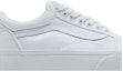 Order Vans Old Skool Stackform 'True White' Putih Tulen VN0A7Q5MW00