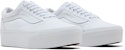 Vans Old Skool Stackform 'True White' Putih Tulen VN0A7Q5MW00
