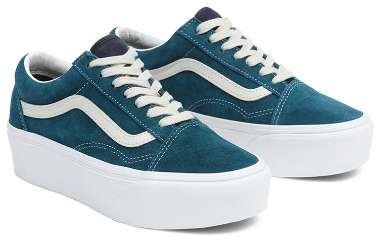 Lookbook Vans Old Skool Stackform ''Bleu Varsity'' VN0A7Q5M60Q