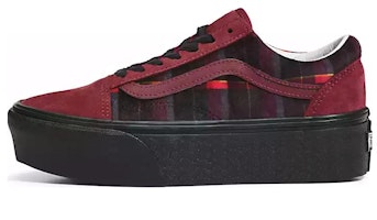 Vans Old Skool Stackform 'Velvet Plaid' VN0A7Q5M02Y Vans Old Skool Stackform 'Velvet Plaid' VN0A7Q5M02Y
