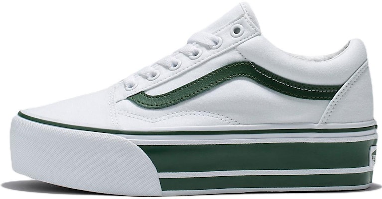 Vans Old Skool Stackform 'White Green' VN0A7Q5MBGN Buy Vans Old Skool Stackform 'White Green' VN0A7Q5MBGN