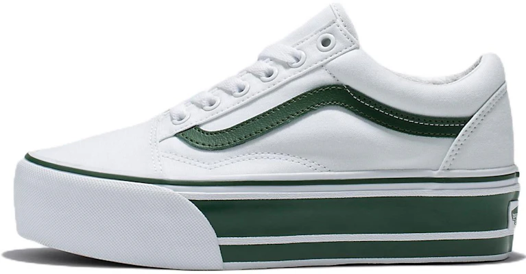 Vans Old Skool Stackform ''Blanc Vert'' VN0A7Q5MBGN Buy Vans Old Skool Stackform ''Blanc Vert'' VN0A7Q5MBGN