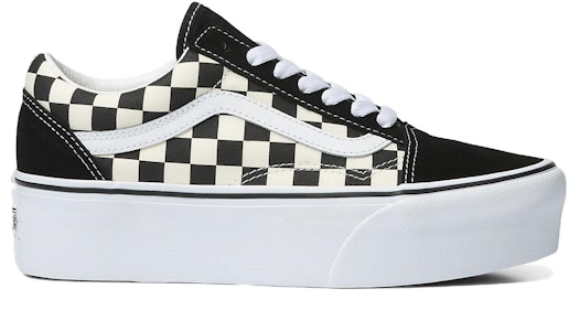Vans Old Skool Stackform Checkerboard 'Hitam Putih' VN0A7Q5MTYQ Order Vans Old Skool Stackform Checkerboard 'Hitam Putih' VN0A7Q5MTYQ
