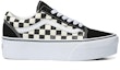 Order Vans Old Skool Stackform Checkerboard 'Hitam Putih' VN0A7Q5MTYQ