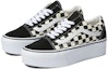 Lookbook Vans Old Skool Stackform Checkerboard 'Hitam Putih' VN0A7Q5MTYQ