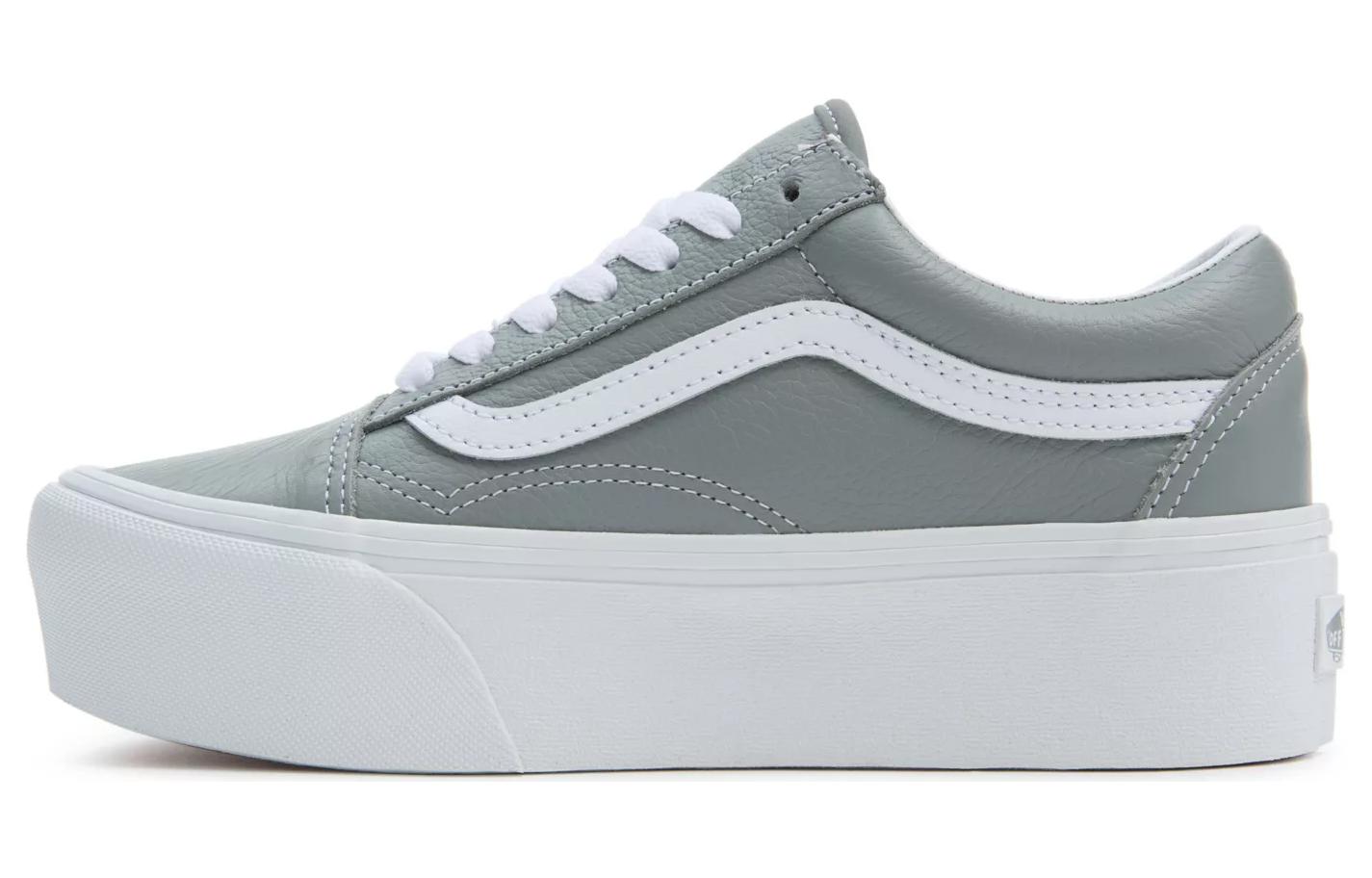 Vans Old Skool Stackform Shoes 'Grey White' VN0009PZBXC