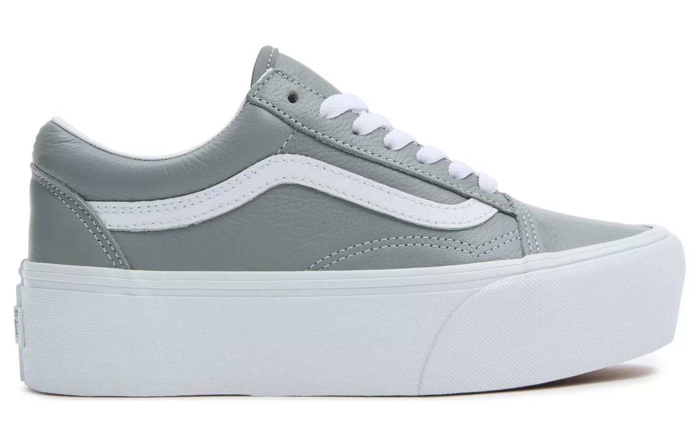Order Zapatillas Vans Old Skool Stackform 'Gris Blanco' VN0009PZBXC