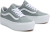 Lookbook Kasut Vans Old Skool Stackform 'Kelabu Putih' VN0009PZBXC