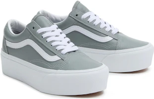 Lookbook Kasut Vans Old Skool Stackform 'Kelabu Putih' VN0009PZBXC