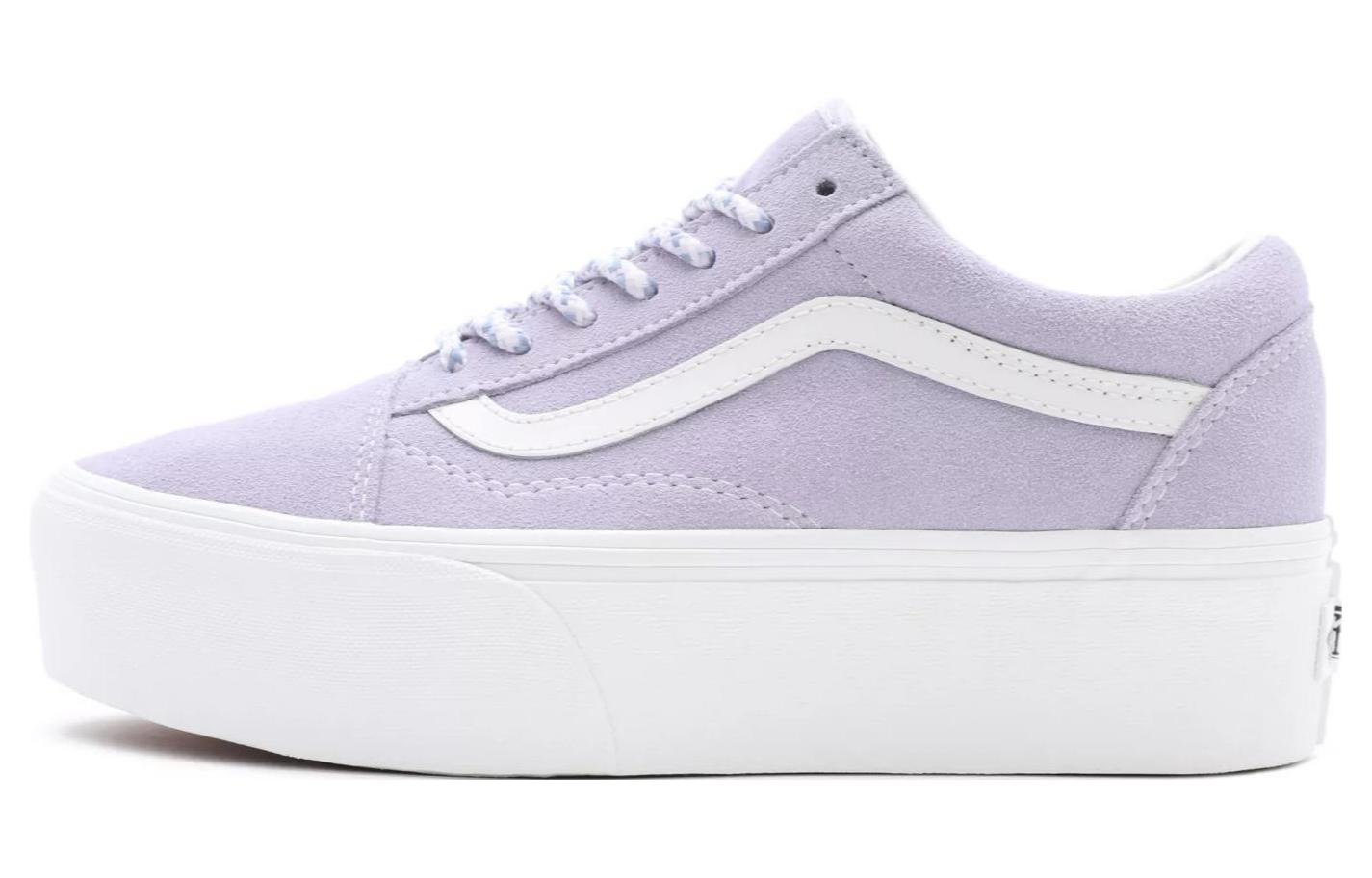 Vans Old Skool Stackform Shoes 'Lilac White' VN0A7Q5MSQT