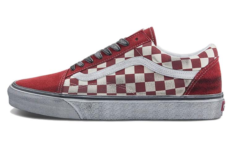 Buy Vans Old Skool Estresado 'Cuadros Rojo Blanco' VN0007NTY52