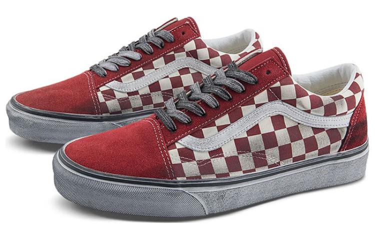 Order Vans Old Skool Estresado 'Cuadros Rojo Blanco' VN0007NTY52