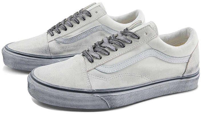 Vans Old Skool Stressed 'Putih Kelabu' VN0007NTWWW Order Vans Old Skool Stressed 'Putih Kelabu' VN0007NTWWW