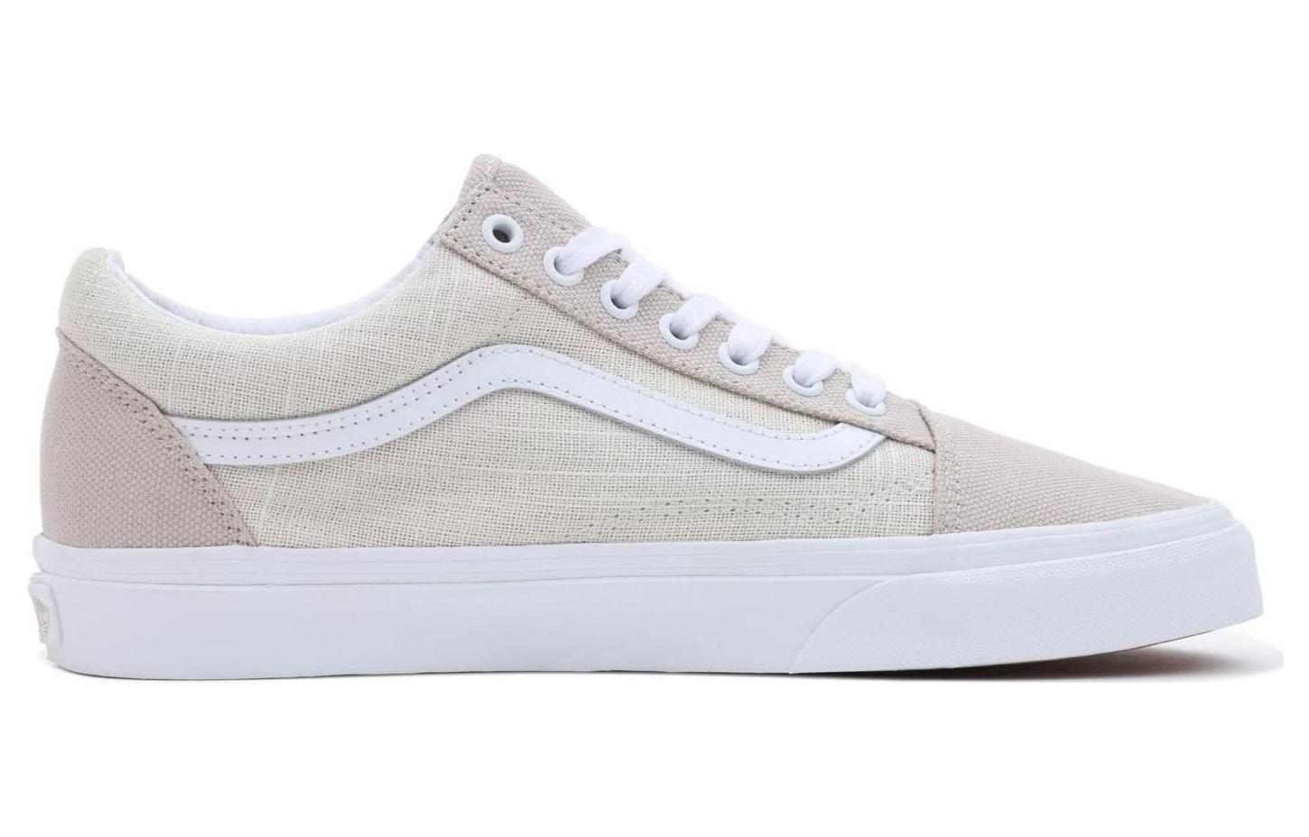 Order Vans Old Skool Musim Panas Linen 'Beige' VN0007NTNTR
