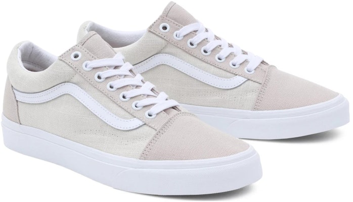 ヴァンズ オールドスクール 夏のリネン (ベージュ) VN0007NTNTR Lookbook ヴァンズ オールドスクール 夏のリネン (ベージュ) VN0007NTNTR