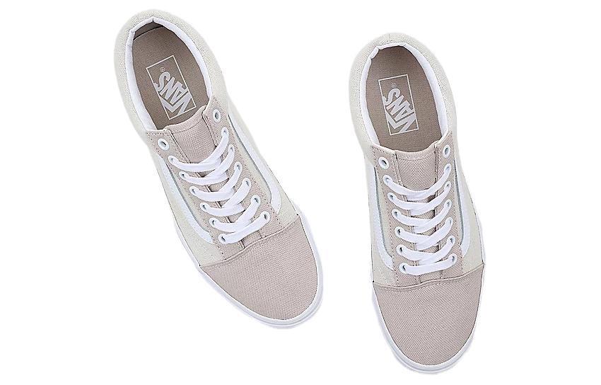 Shop Vans Old Skool Musim Panas Linen 'Beige' VN0007NTNTR