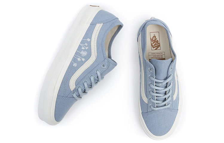 Shop Vans Old Skool 细条纹 '蓝白' VN0A54F4BD2