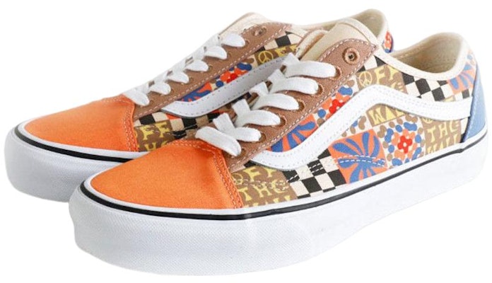 Vans Old Skool Tapered 低筒 滑板鞋 男女款 棕橙色 Lookbook Vans Old Skool Tapered 低筒 滑板鞋 男女款 棕橙色