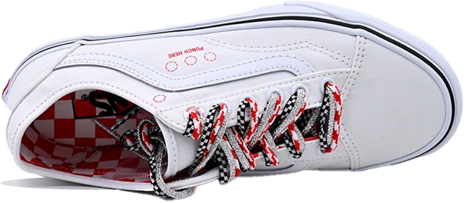 Vans Old Skool Tapered 'DIY - White' VN0A54F49Y9 Lookbook Vans Old Skool Tapered 'DIY - White' VN0A54F49Y9