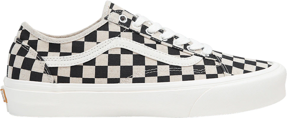 Checkerboard black 2025 and white vans