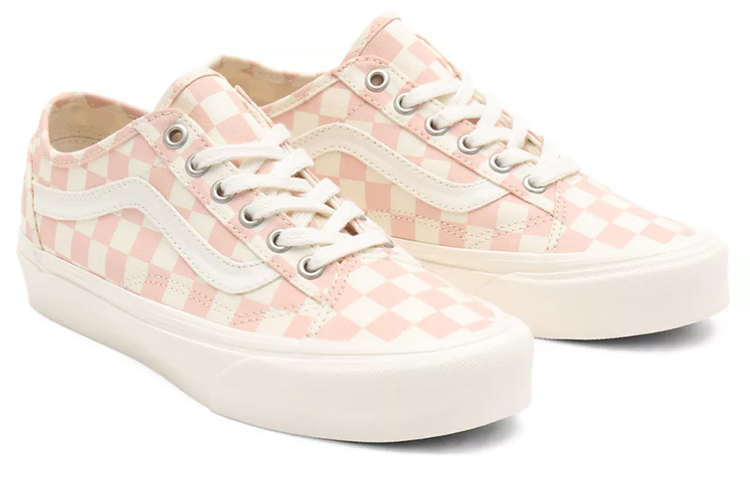 Lookbook Vans Old Skool Tapered 'Eco Theory - Checkerboard Peachy Keen' Indonesia VN0A54F49FP