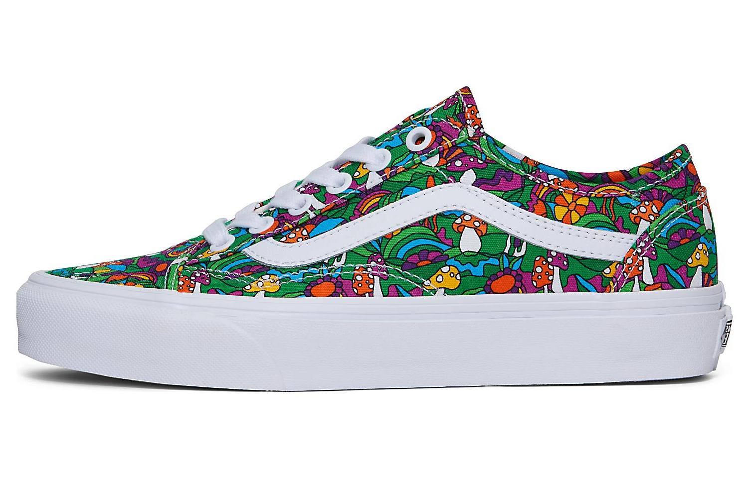 Vans Old Skool Tapered 'Green Purple White' VN0A54F4DZQ