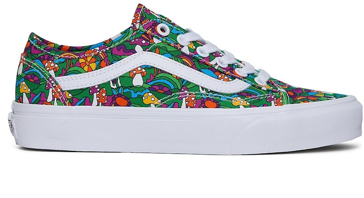 Vans Old Skool Tapered 'Green Purple White' VN0A54F4DZQ Order Vans Old Skool Tapered 'Green Purple White' VN0A54F4DZQ