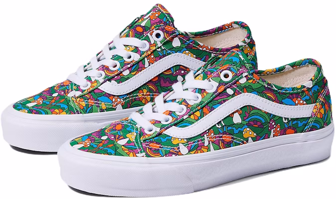 Vans Old Skool Tapered 'Green Purple White' VN0A54F4DZQ Lookbook Vans Old Skool Tapered 'Green Purple White' VN0A54F4DZQ