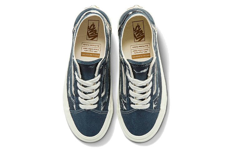Lookbook Vans オールドスクール テーパード (ブルー) VN0A54F48CP