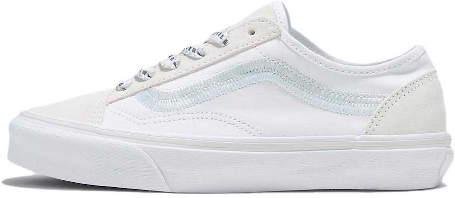 Vans Old Skool Tapered Embroidery 'True White' VN0005UGW00 Buy Vans Old Skool Tapered Embroidery 'True White' VN0005UGW00