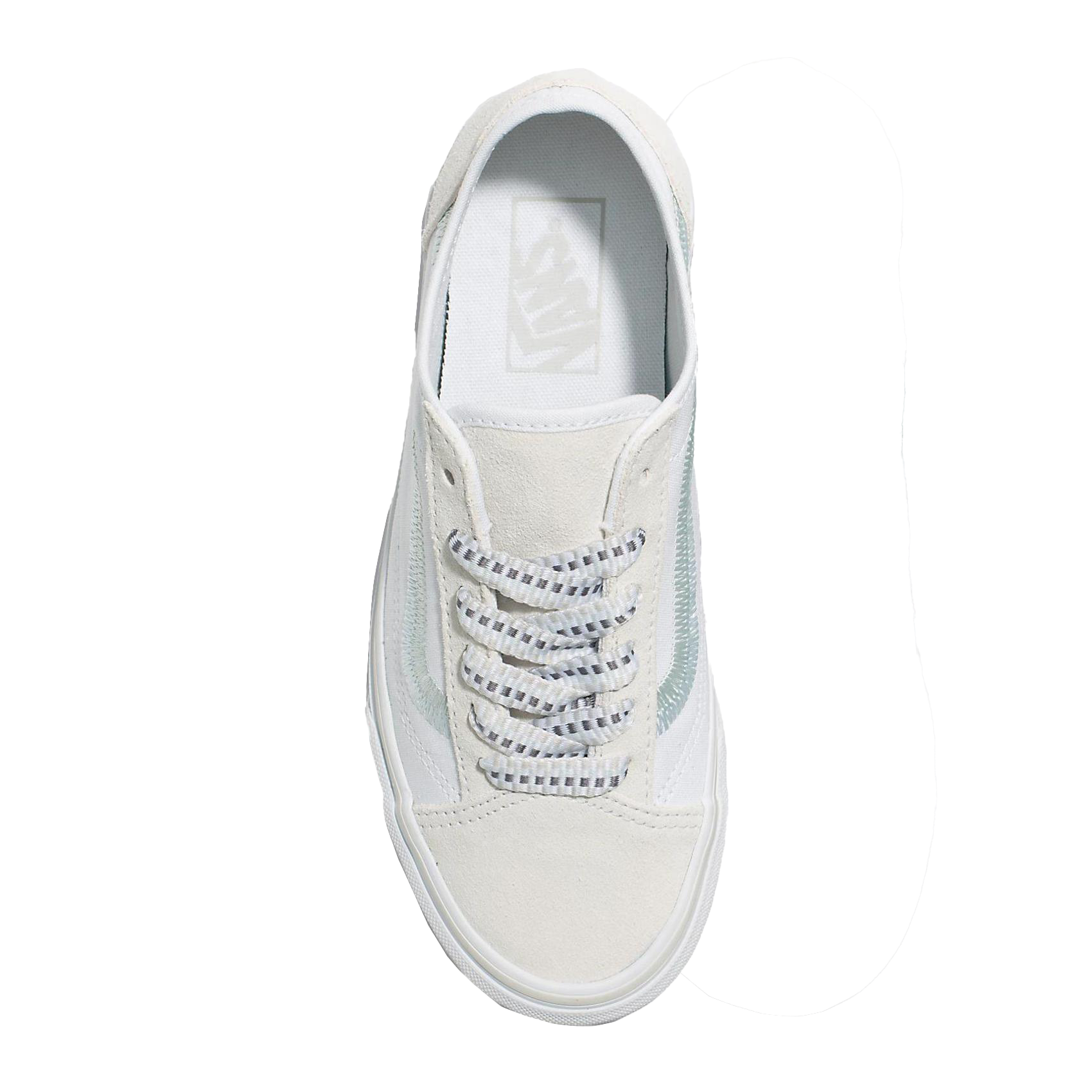 Shop Vans Old Skool Tapered Borduursel ''True White'' VN0005UGW00