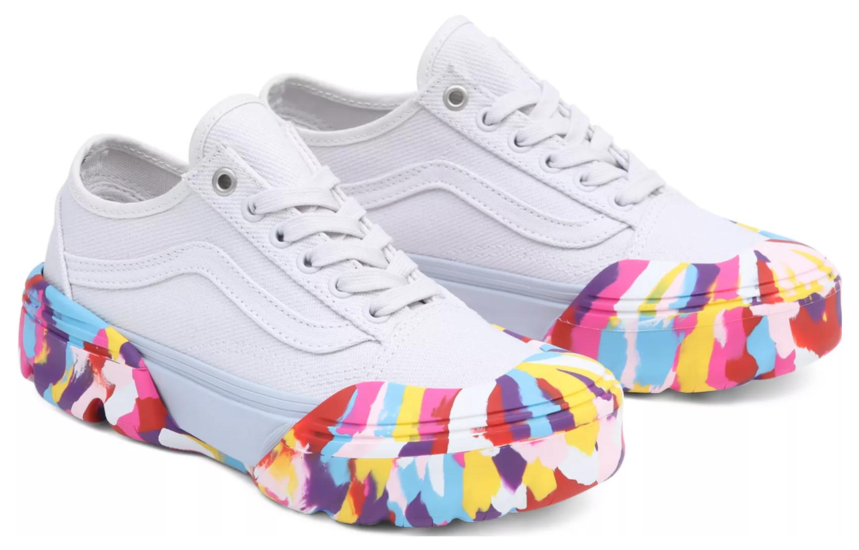 Lookbook Vans Old Skool Tapered Low-Top ''Bianco Modulare'' VN0A4BVPBDS