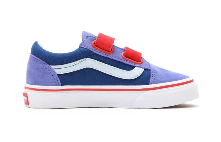 Order 中童 Vans Old Skool 低筒 兒童滑板鞋 藍紅