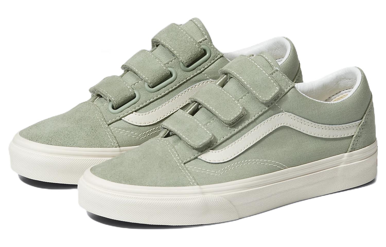 Lookbook Vans Old Skool V 'Hijau Putih' VN0A3D29SAG